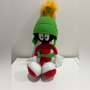 Marvin the Martian Plush Toy - Green, Red, White